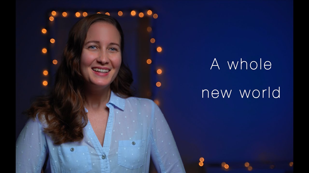 A whole new world | Karaoke | You sing Aladdin