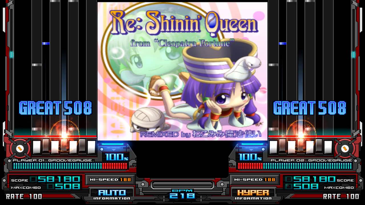 [発狂BMS] ★1 Re: Shinin' Queen -Hi- / 720p 60f