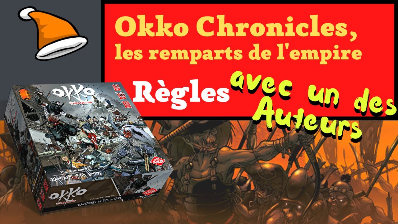 R&egrave;gles avec un des auteurs  : Okko Chronicles, les remparts de l'empire
