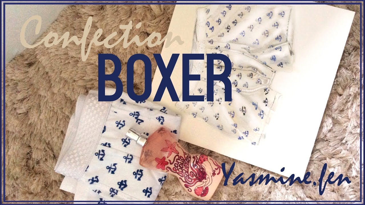 DIY Couture - Faire un boxer pour homme | Cecile FS40