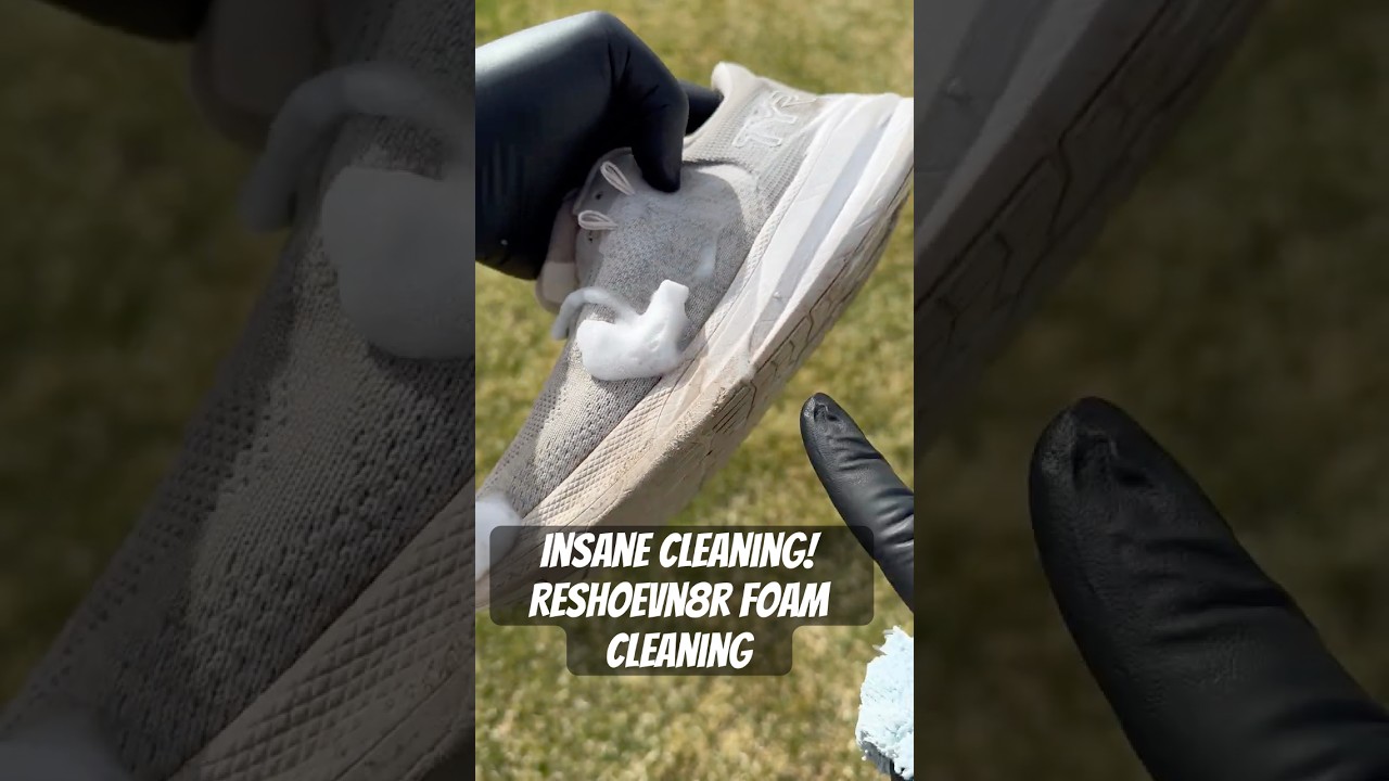 Fake Reshoevn8r? Best White Sneaker Cleaner!  #sneakers #transformation #reshoevn8r