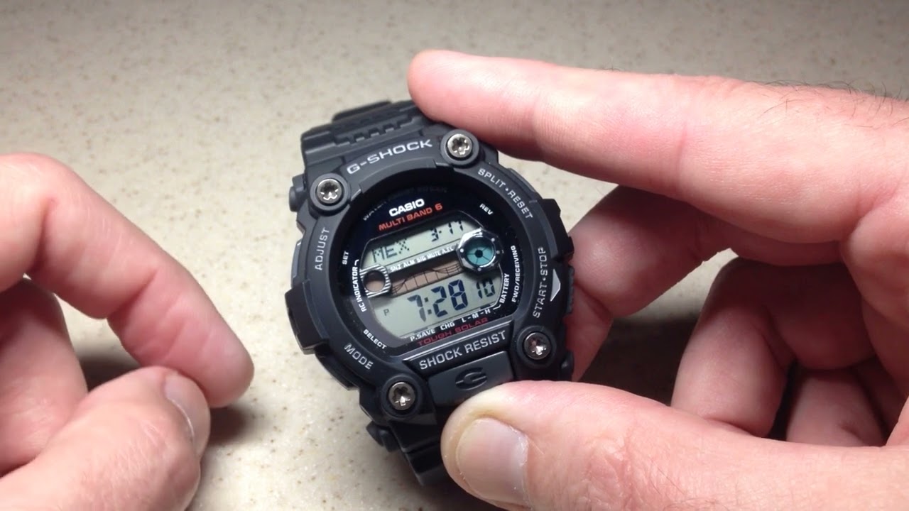 Casio G-Shock (GW-7900) | Set DST (Daylight Savings Time)