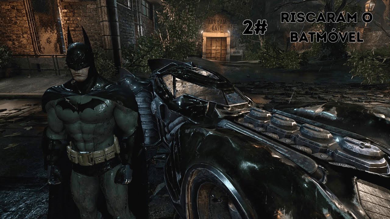 BATMAN ARKHAM ASYLUM 2# CORRENDO ATRÁS DO GORDON E QUEBRANDO NA PORRADA QUEM RISCOU MEU BATMÓVEL🦇🦇🦇