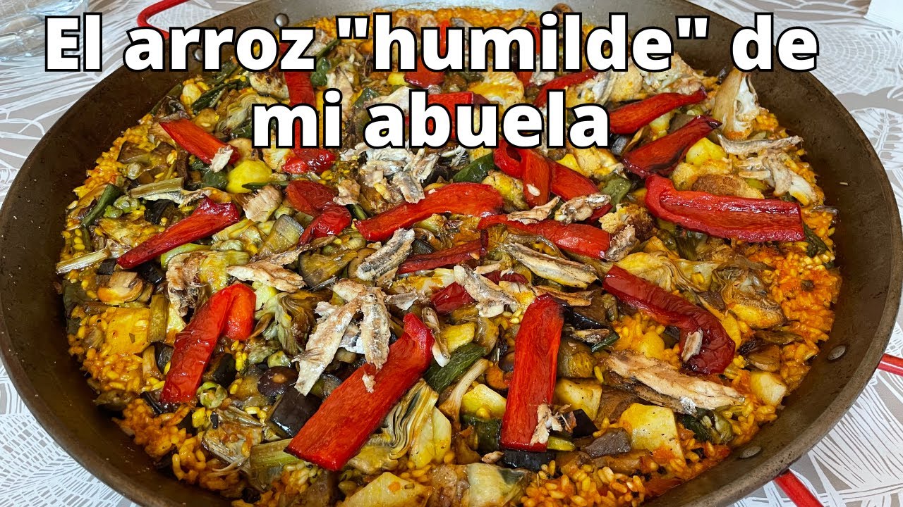 ✅ Arroz y PAVA murciano con boquerones... ¡¡NO PODRÁS COMER SOLO 1 PLATO!! 😍