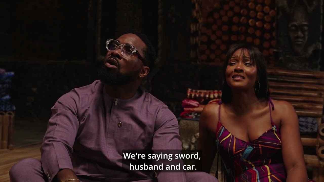 Uzor Arukwe and Osas Ighodaro in Yoruba class Episode TWO.