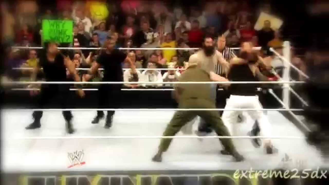 The Shield vs. The Wyatt Family Highlights - HD Elimination Chamber 2014