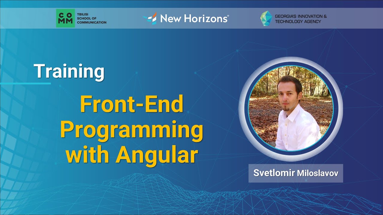 Front-End Programming with Angular with Svetlomir Miloslavov