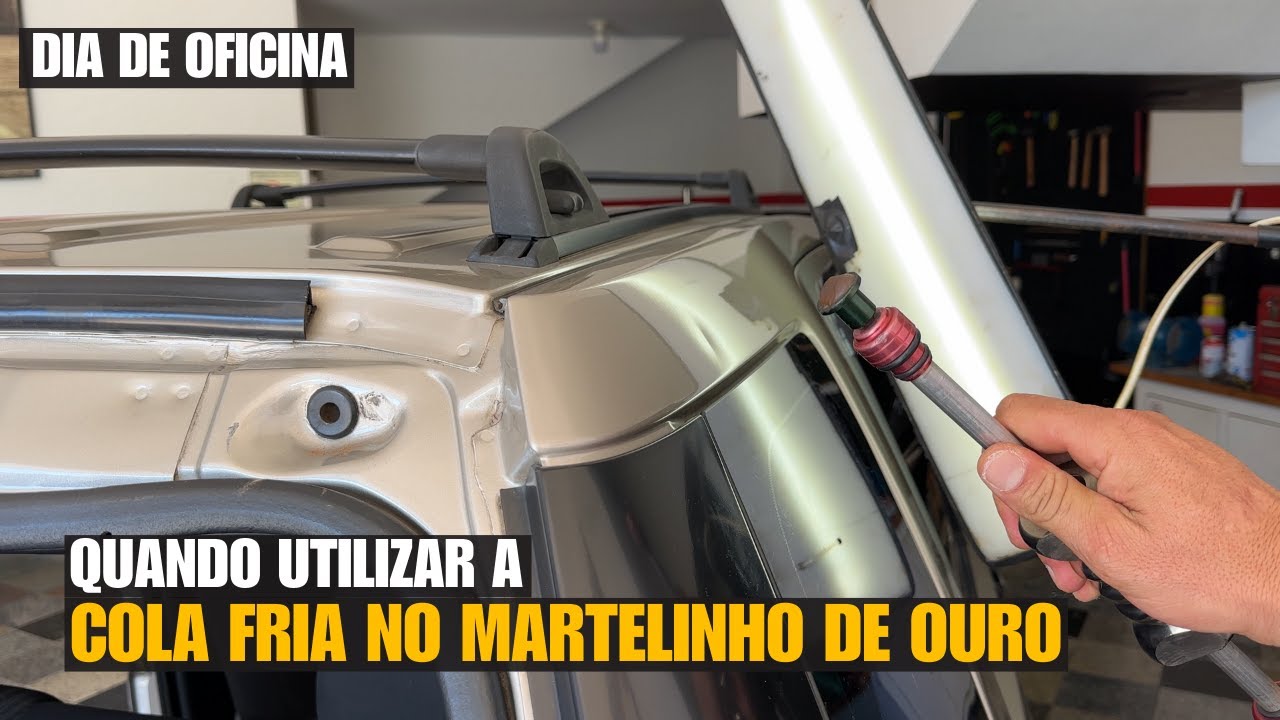 DIA DE OFICINA - Quando utilizar a cola fria no martelinho de ouro
