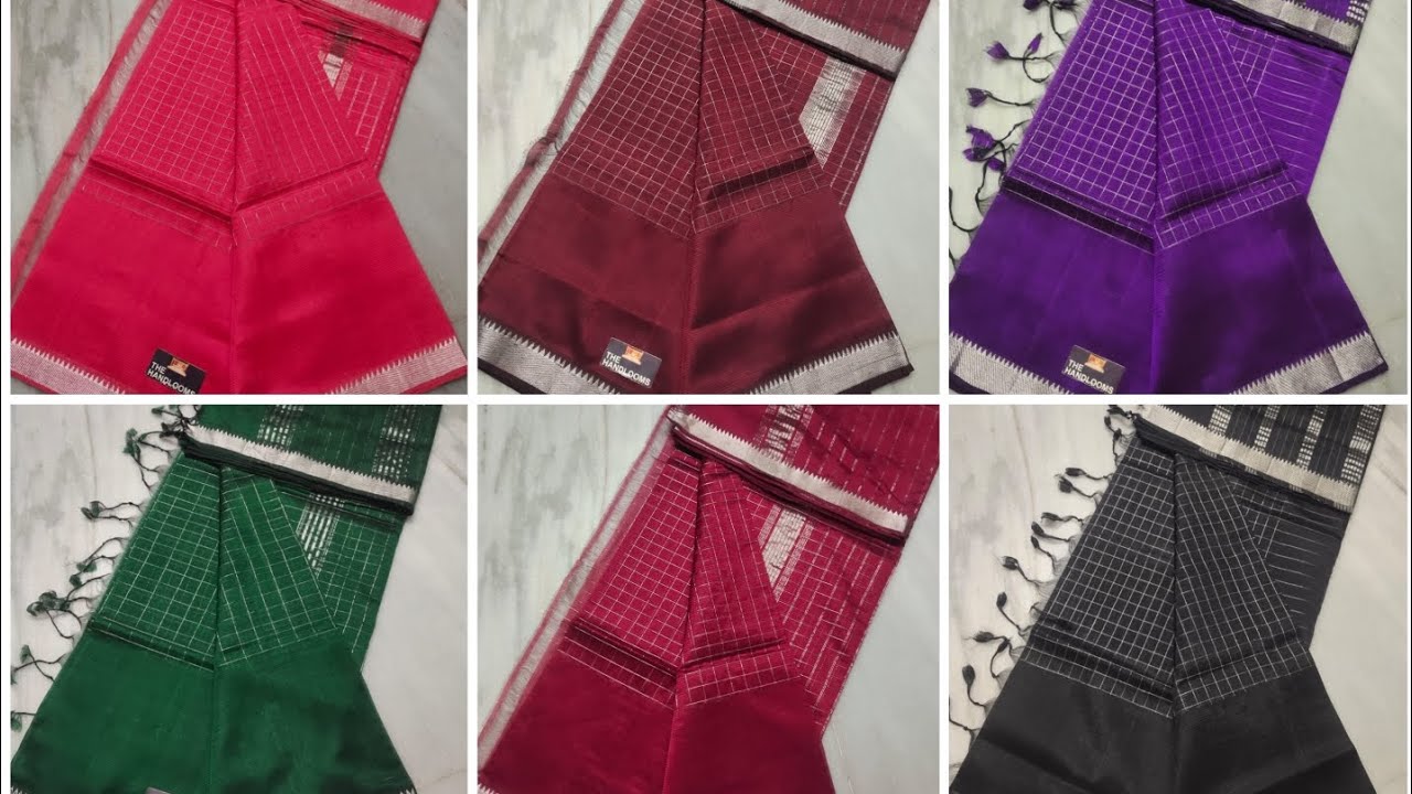 MANGALGIRI HANDLOOM SAREES || MANGALGIRI PATTU SAREES