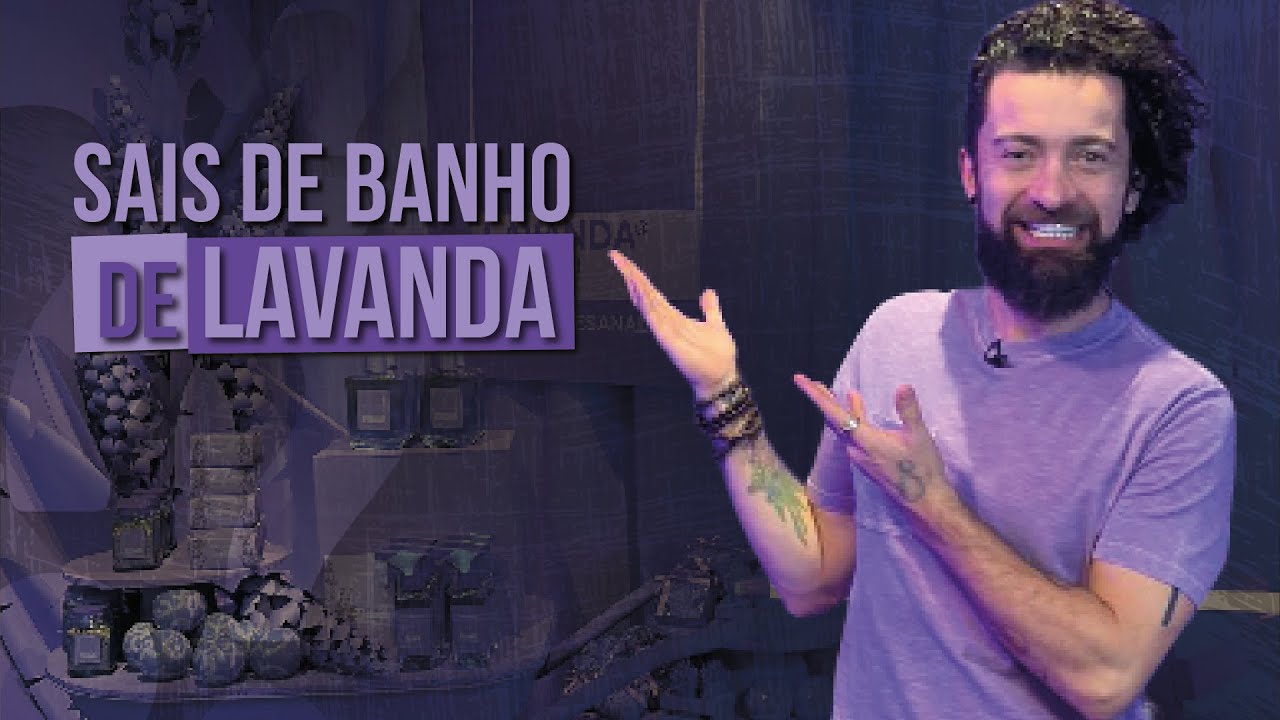 Sais de banho de lavanda - Peter Paiva