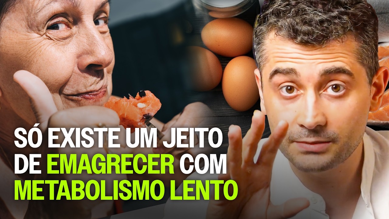 Fazendo ISSO você VAI EMAGRECER mesmo com METABOLISMO LENTO!