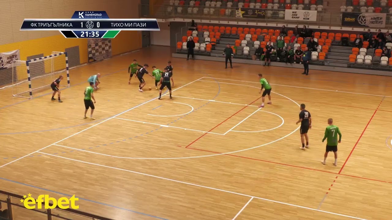 ФК Триъгълника  : Тихо ми пази ( РЕПОРТАЖ ) Efbet Winter Masters - Панагюрище 2026