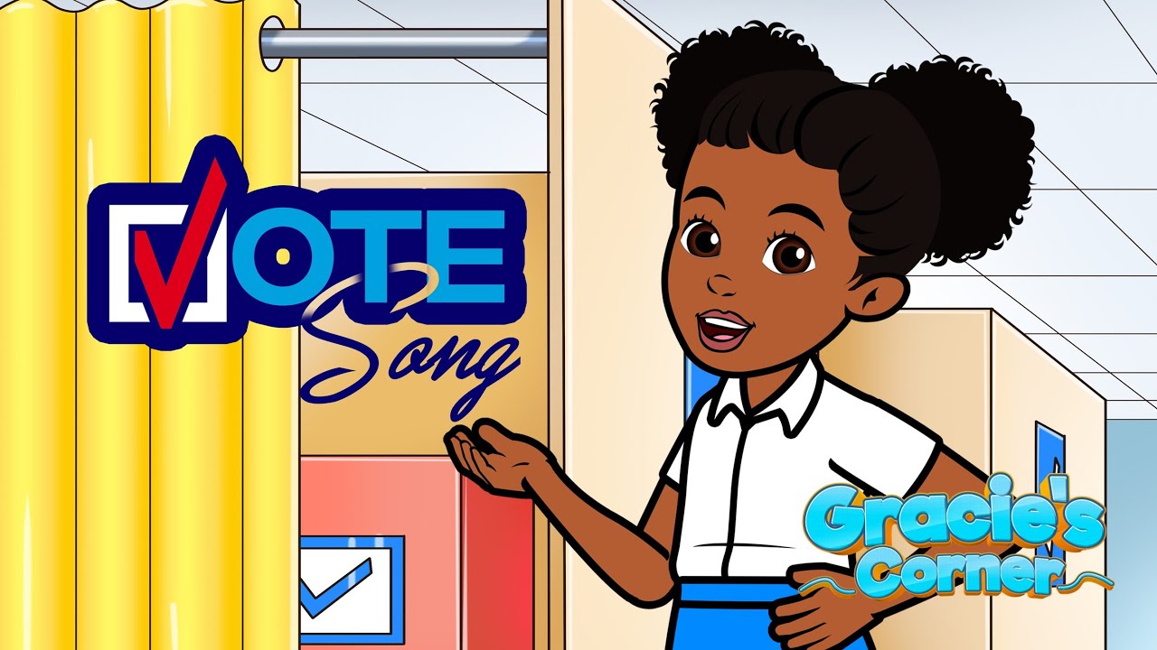 Vote Song | Learning About Voting with Gracie&rsquo;s Corner | Nursery Rhymes + Kids Songs
