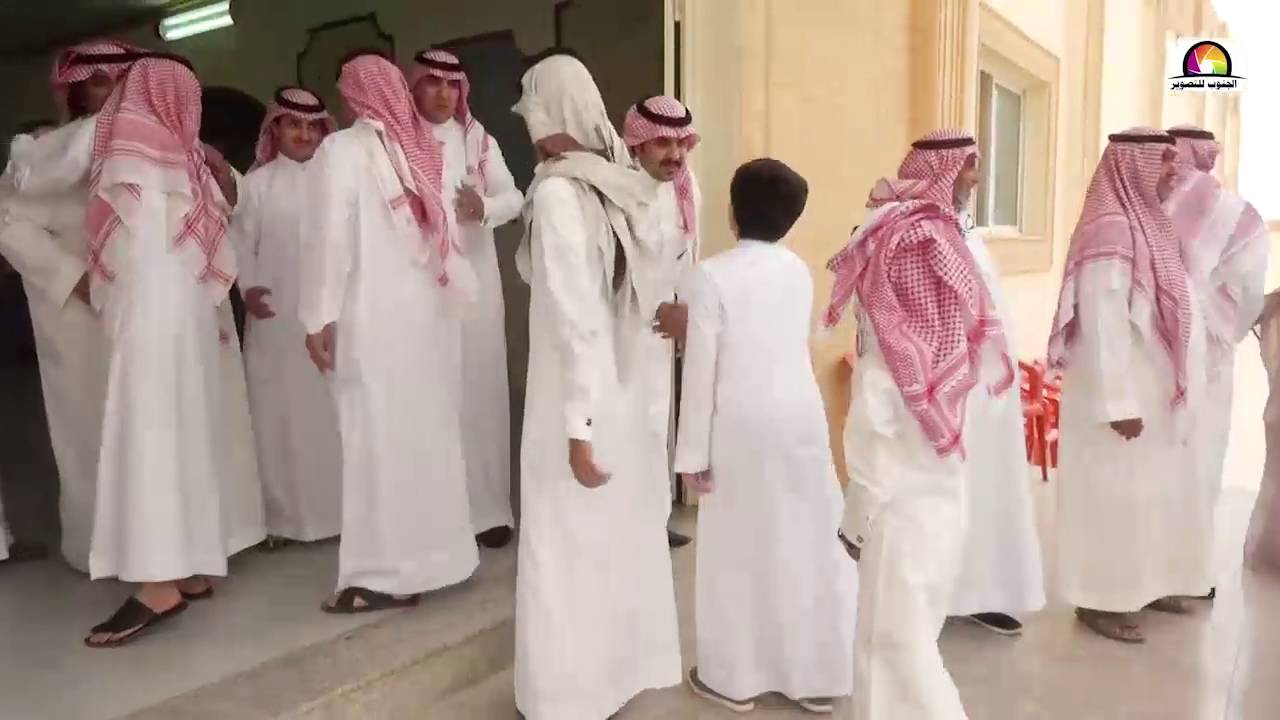 زواج الشاب علي عبد الله سعيد ال مطلق  تصوير واخراج معامل الجنوب الرقميه ج 0551455902