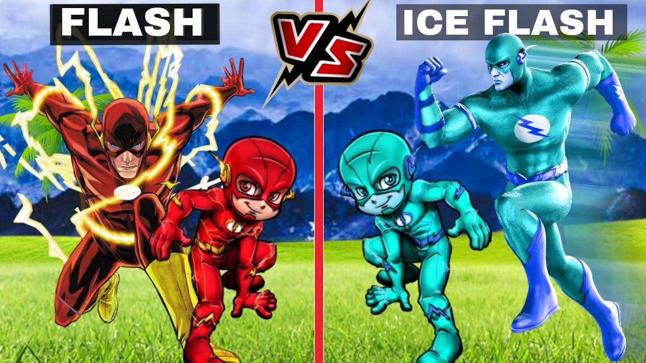 ICE FLASH Family vs FLASH Family in GTA 5