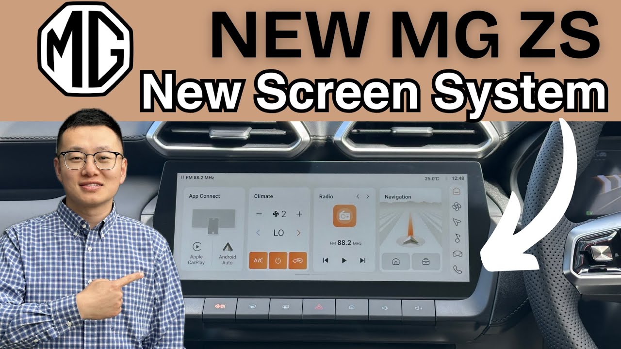 2025 New MG ZS | Tutorial - Infotainment Screen 12.3-inch or 10.1-inch - Hybrid & Petrol