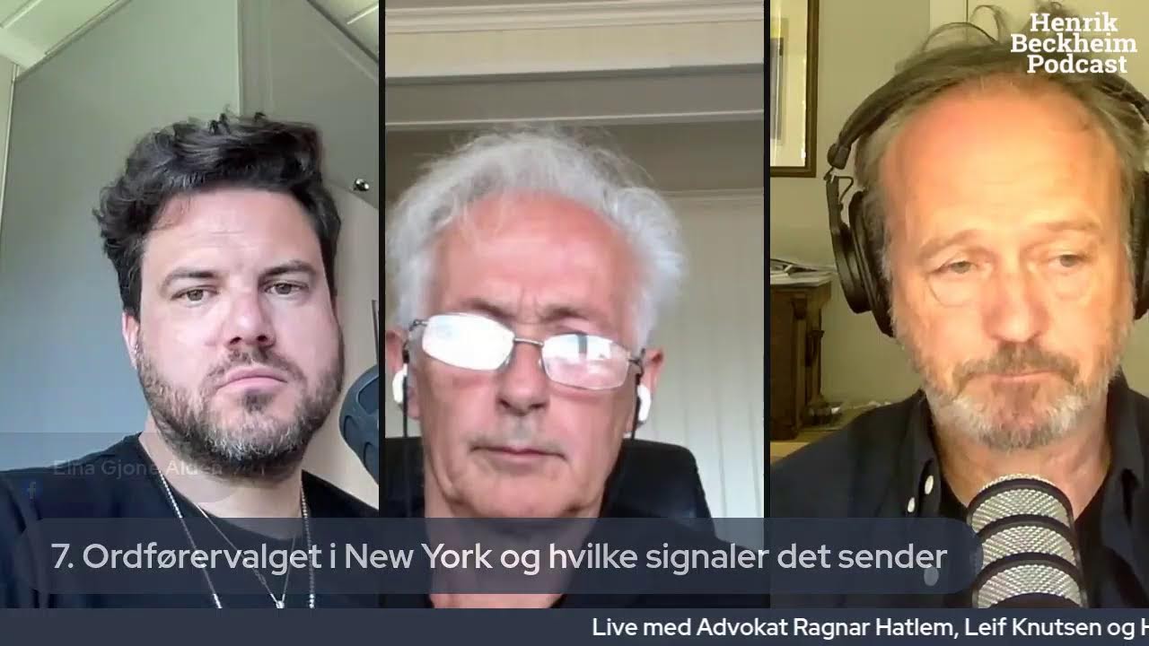 Iran, USA, Israel, og siste nytt fra Midtøsten med Ragnar Hatlem og Leif Knutsen