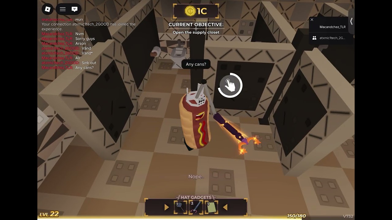 Getting 20 wins in the bathroom map Armless detective!(Roblox) (special edition)