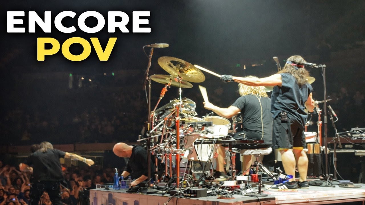 Dream Theater Stage POV — Trading Places With Mike Mangini
