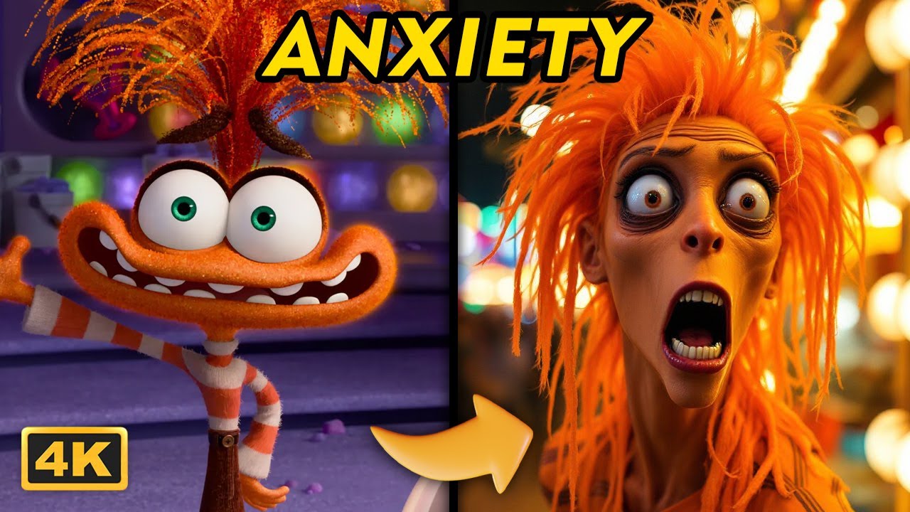 😊😡🤢 Inside Out Characters in Real Life + Guess the Characters by Their Silhouettes! | Quiz DingDong