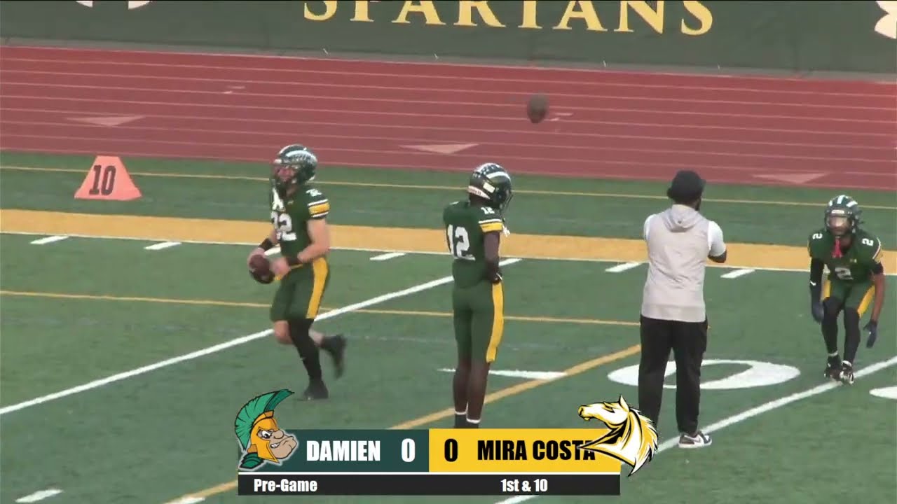 Damien Football vs Mira Costa