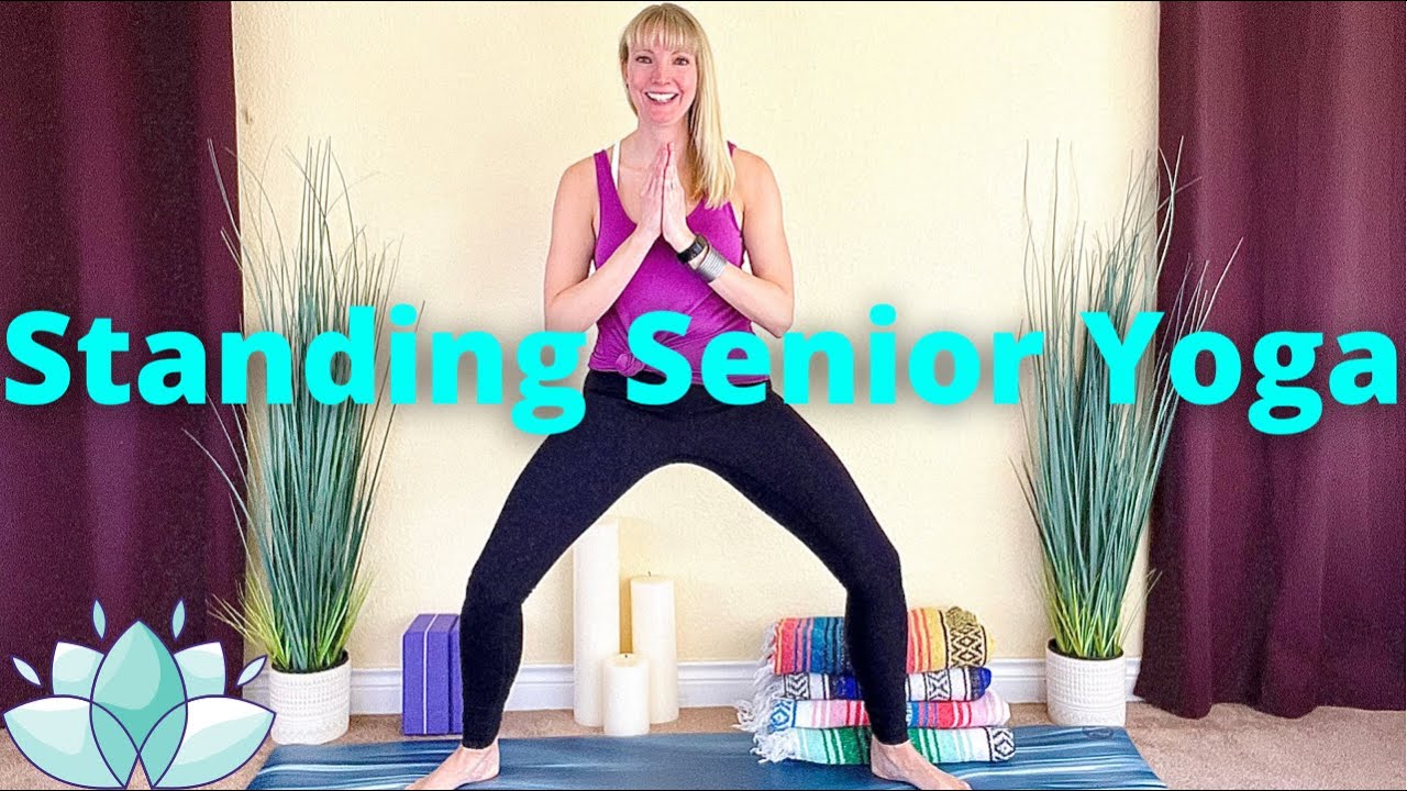 Йога стоя для пожилых людей - Йога для пожилых людей - Йога стоя - Йога для пожилых людей