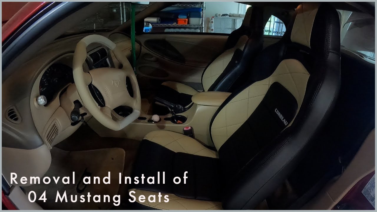 2004 Mustang Front Seat Replacement | Corbeau Trailcat