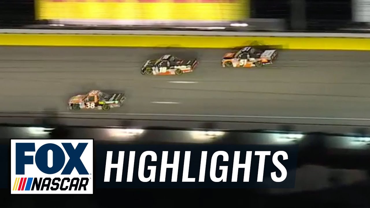 FINAL LAPS: Chandler Smith passes Zane Smith in WILD finish in Vegas | NASCAR ON FOX HIGHLIGHTS