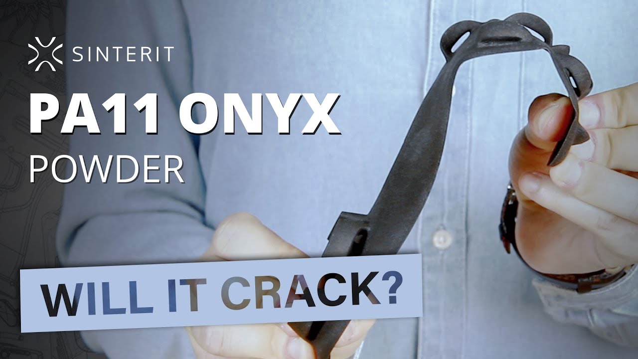 Sinterit PA11 Onyx: the most durable SLS 3D printing material