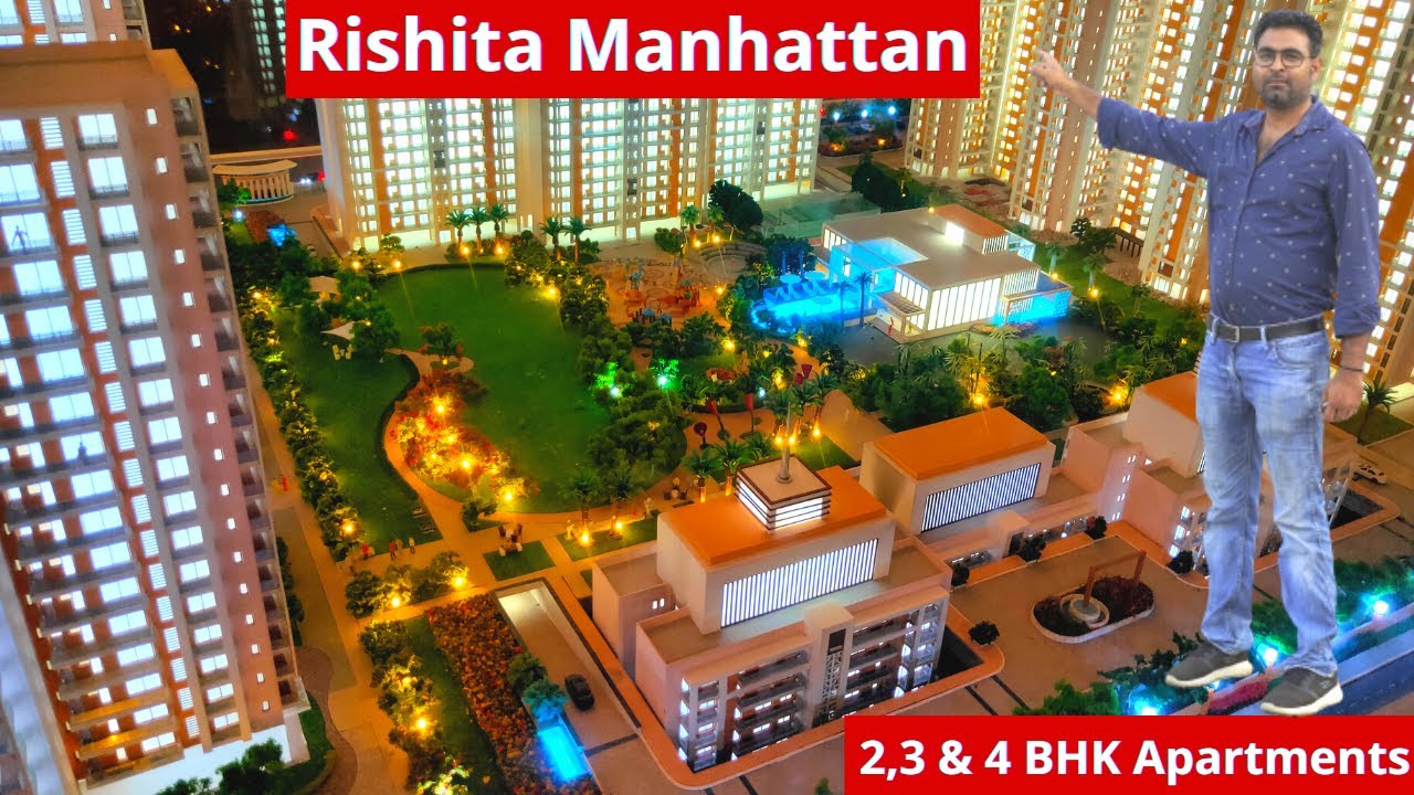 Rishita Manhattan | Apartments 2, 3 & 4 BHK at Gomti Nagar Extension Sector 7 Lucknow I PWB -158