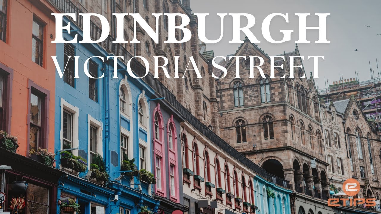 📸 Victoria Street, Edinburgh 🇬🇧 | Colorful Shops, Harry Potter Vibes & Hidden Gems