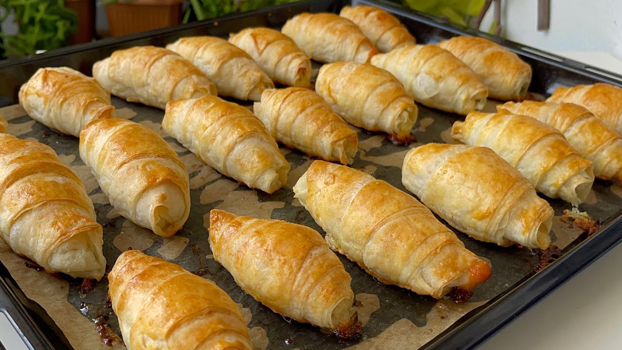Sadece 3 YUFKA İle Bir Tepsi KATMER  Lezzetinde Nefis Bir BÖREK Tarifi👌