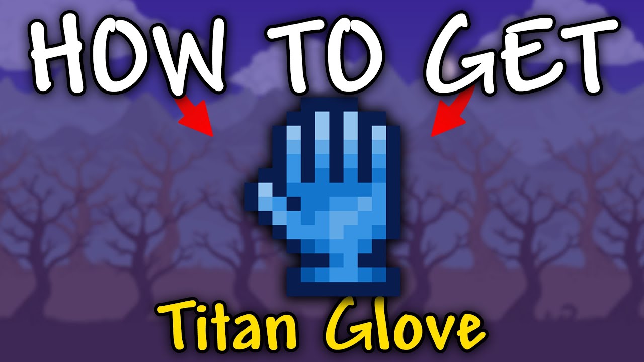 How to Get Titan Glove in Terraria | Titan Glove Terraria