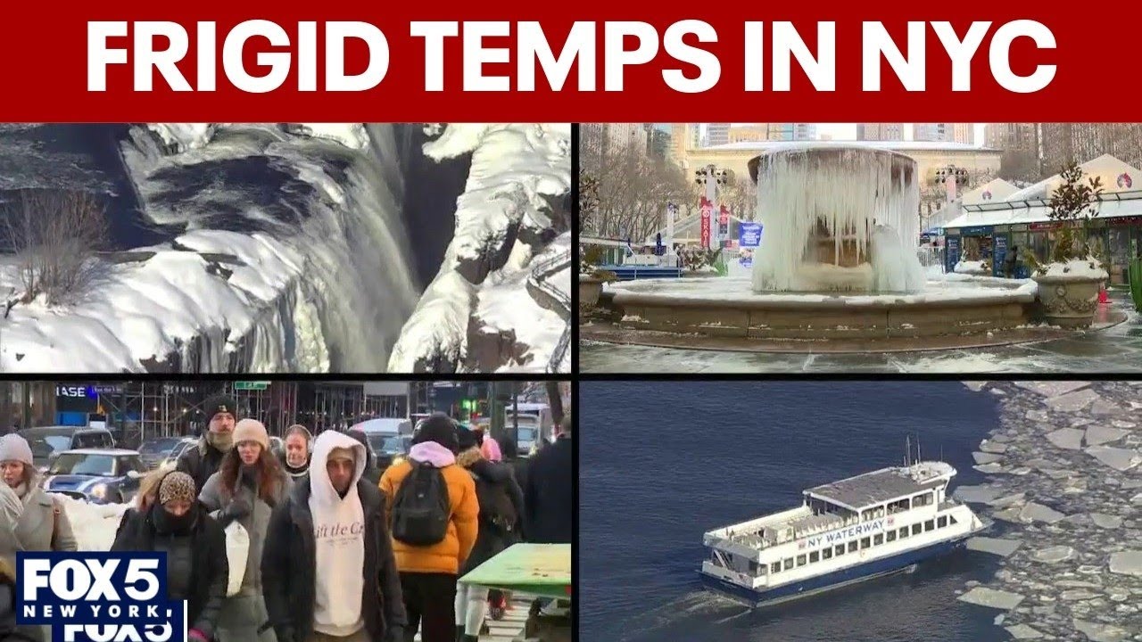Frigid temperatures continue in NYC