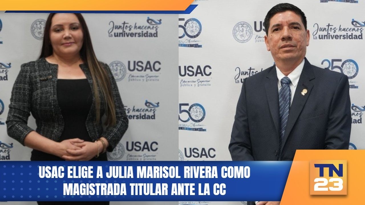 USAC elige a Julia Marisol Rivera como magistrada titular ante la CC