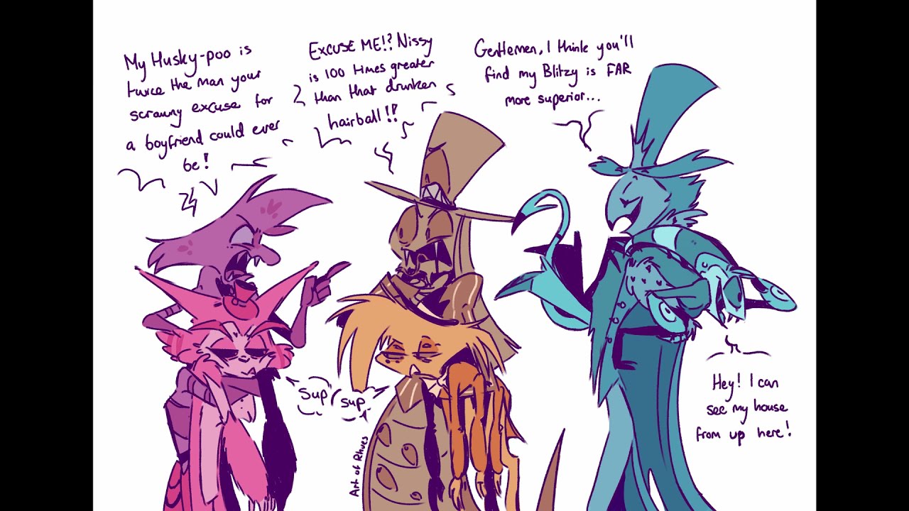 [FR] Hazbin hotel comics dub : L'amour en enfer
