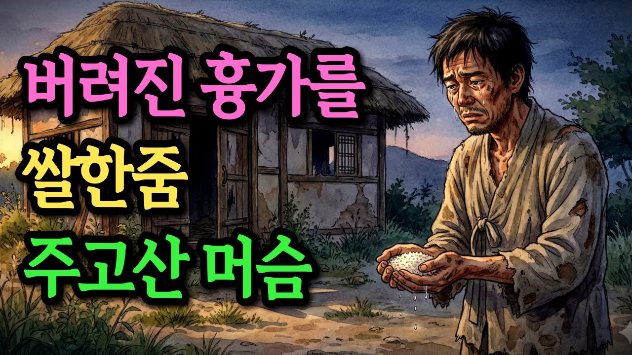 버려진 흉가를 쌀한줌 주고 산 머슴 | 야담·민담·전설·설화·옛날이야기·오디오북