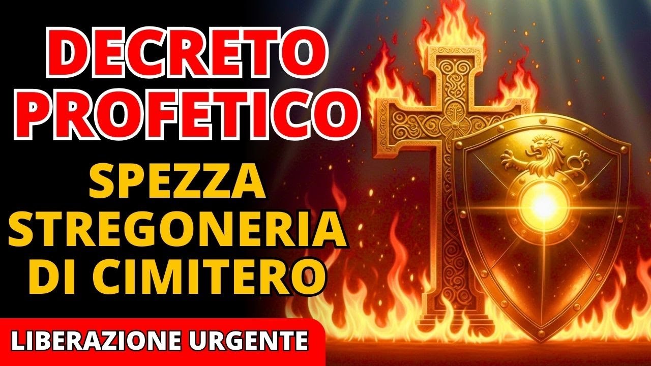 🔥 Il cielo DECRETA ora: ogni stregoneria di cimitero cade a terra prima dell'alba