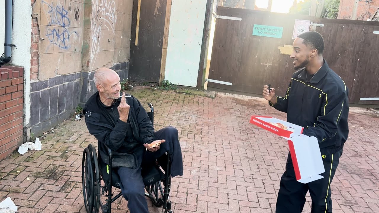 Interviewing A One Legged Cr*ck Head In Birmingham