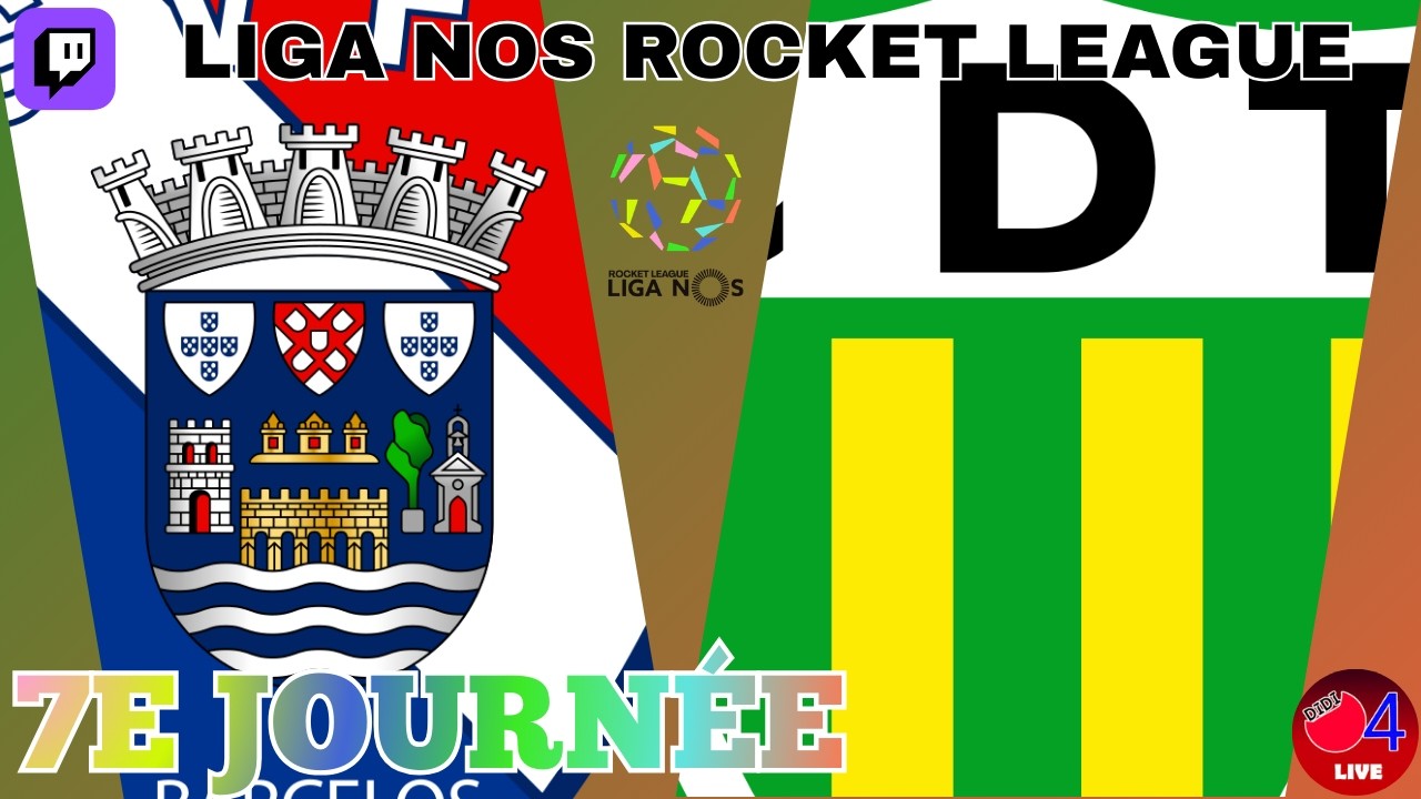 GIL VICENTE - TONDELA JOURNÉE 7 LIGA NOS ROCKET LEAGUE
