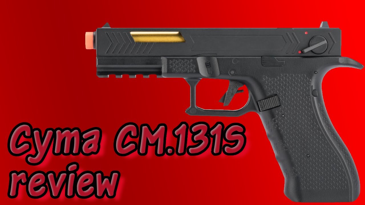 AIRSOFT REVIEW CYMA AEP Full Auto Select Fire 17 Style Evike