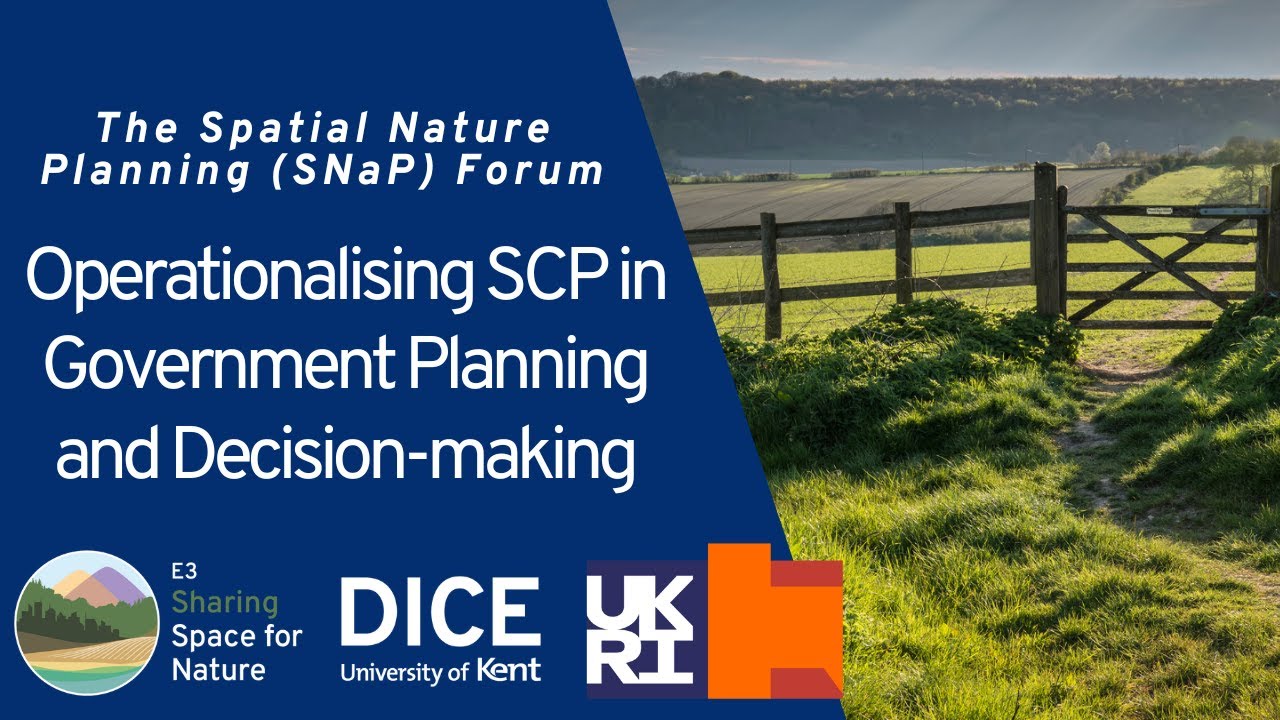 2. Operationalising SCP in Government Planning and Decision-making | Dr Tammy Smith | SNaP Forum