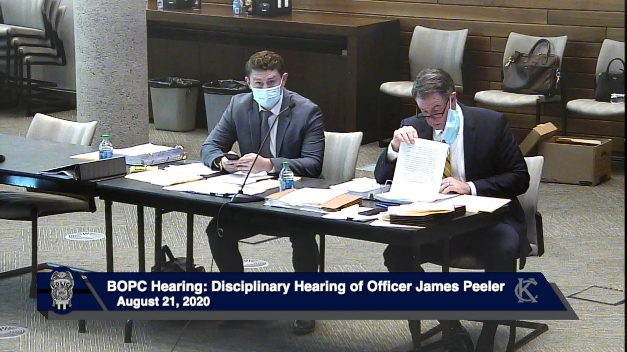 BOPC Hearing: Disciplinary Proceedings of Officer James Peeler