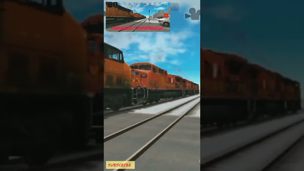 TRAIN PASSING LEVEL CROSSING NEAR CENTRAL STATION | TRAIN AND RAILYARD SIMULATOR | MOST REALISTIC