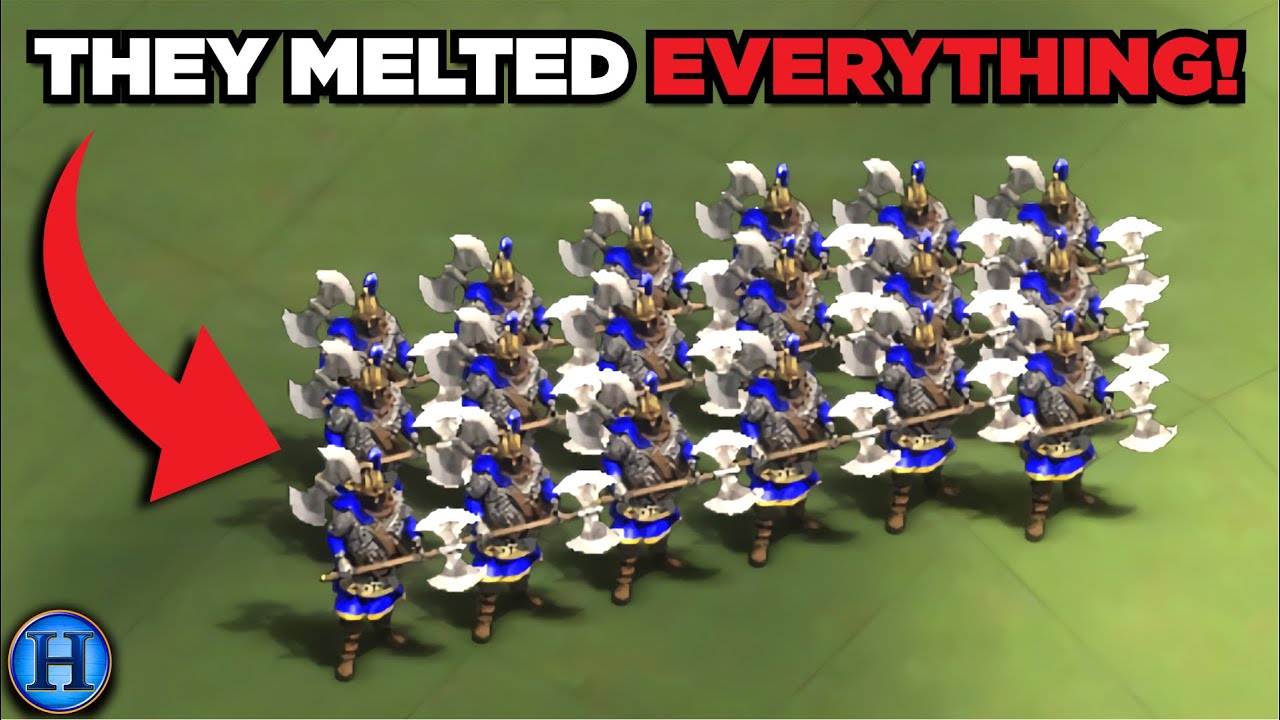 I Went FULL Throwing Axeman in Imperial Age | AoE2