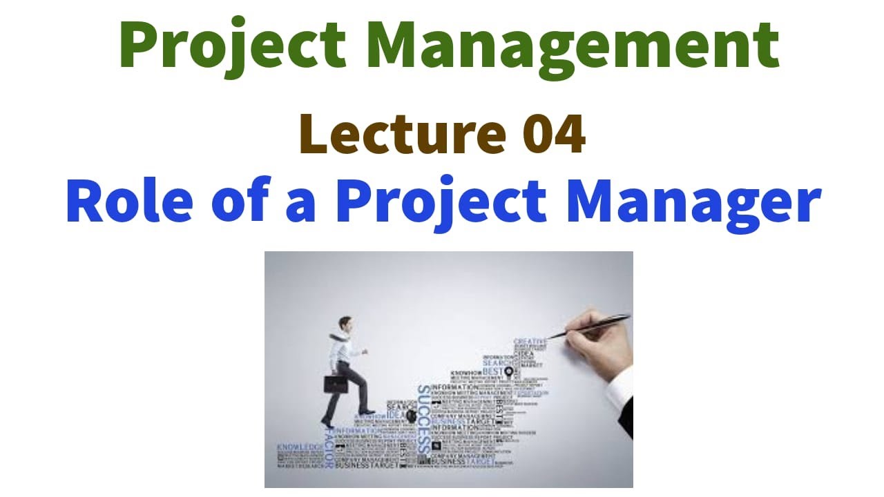 Role of project manager | Project management lecture series | MBA & PGDM | Operations Management