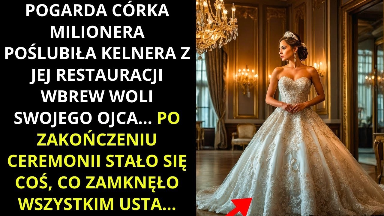 ZANIEDBANA CÓRKA MILIONERA WYSZŁA ZA KELNERA    I STAŁO SIĘ COŚ NIEOCZEKIWANEGO