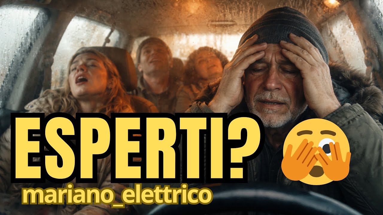 ESPERTI di AUTO ELETTRICHE? Perch&eacute; la GUIDANO? Ma de che? Nemmeno TRA 30 anni, se NON STUDIANO! 🤬🤬