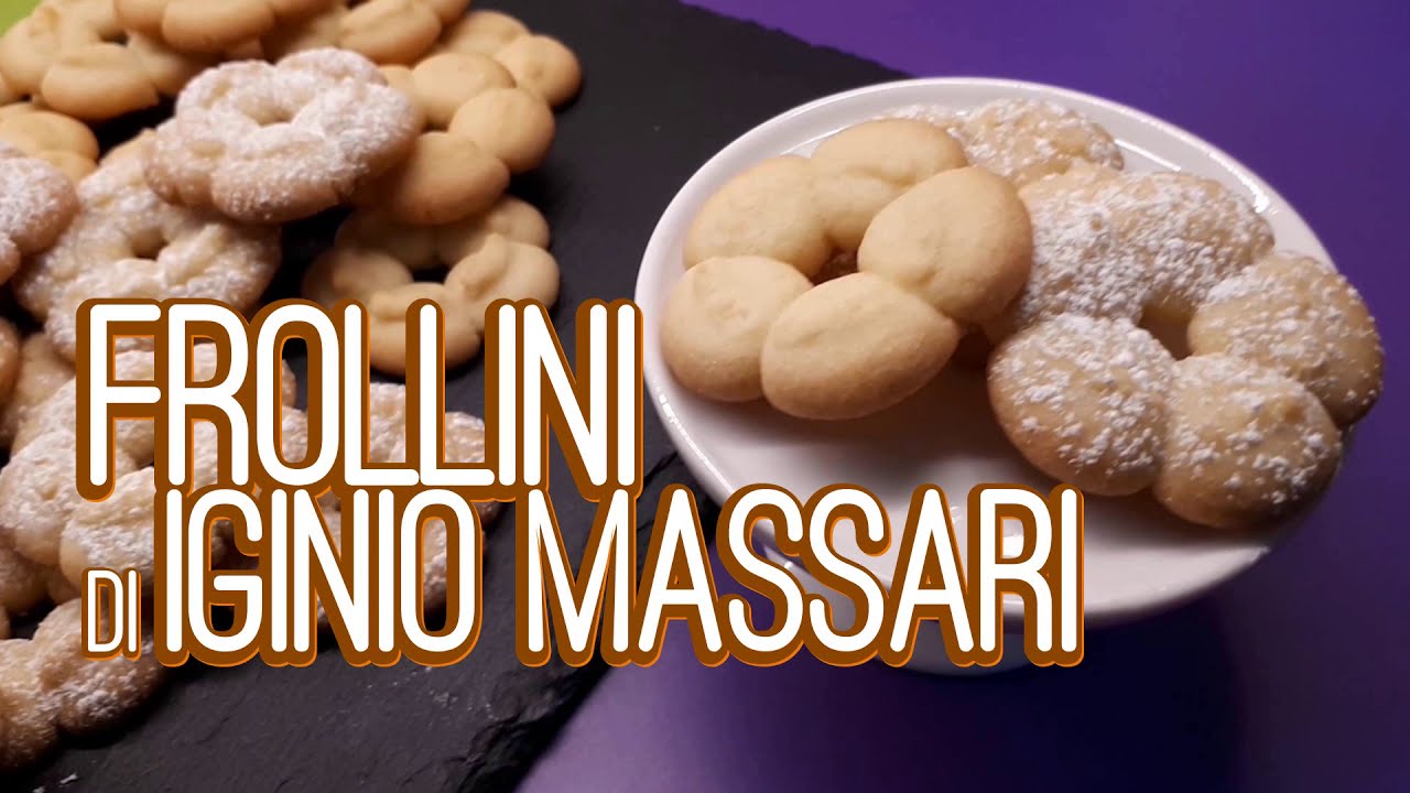 Biscotti frollini di Iginio Massari | Ricetta facile