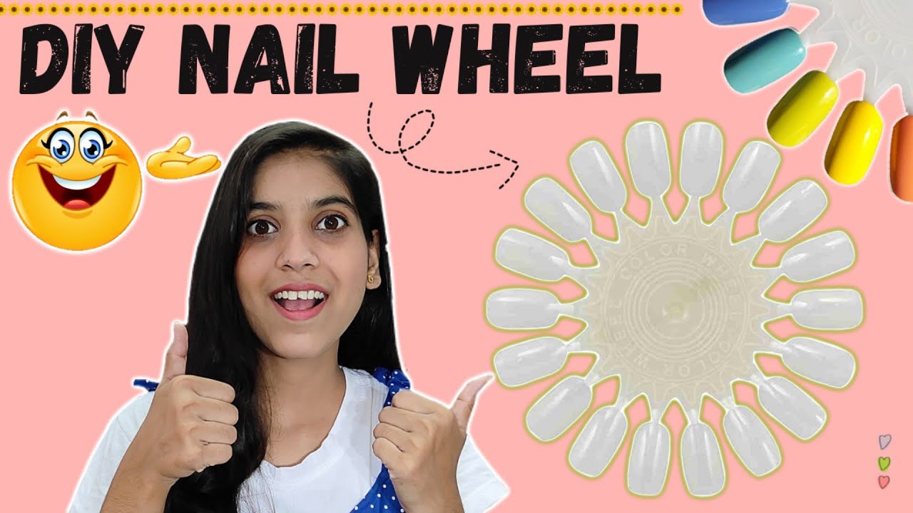 How To Make Nail Wheel For Practicing Nail Art | सिर्फ 3 चीजों से